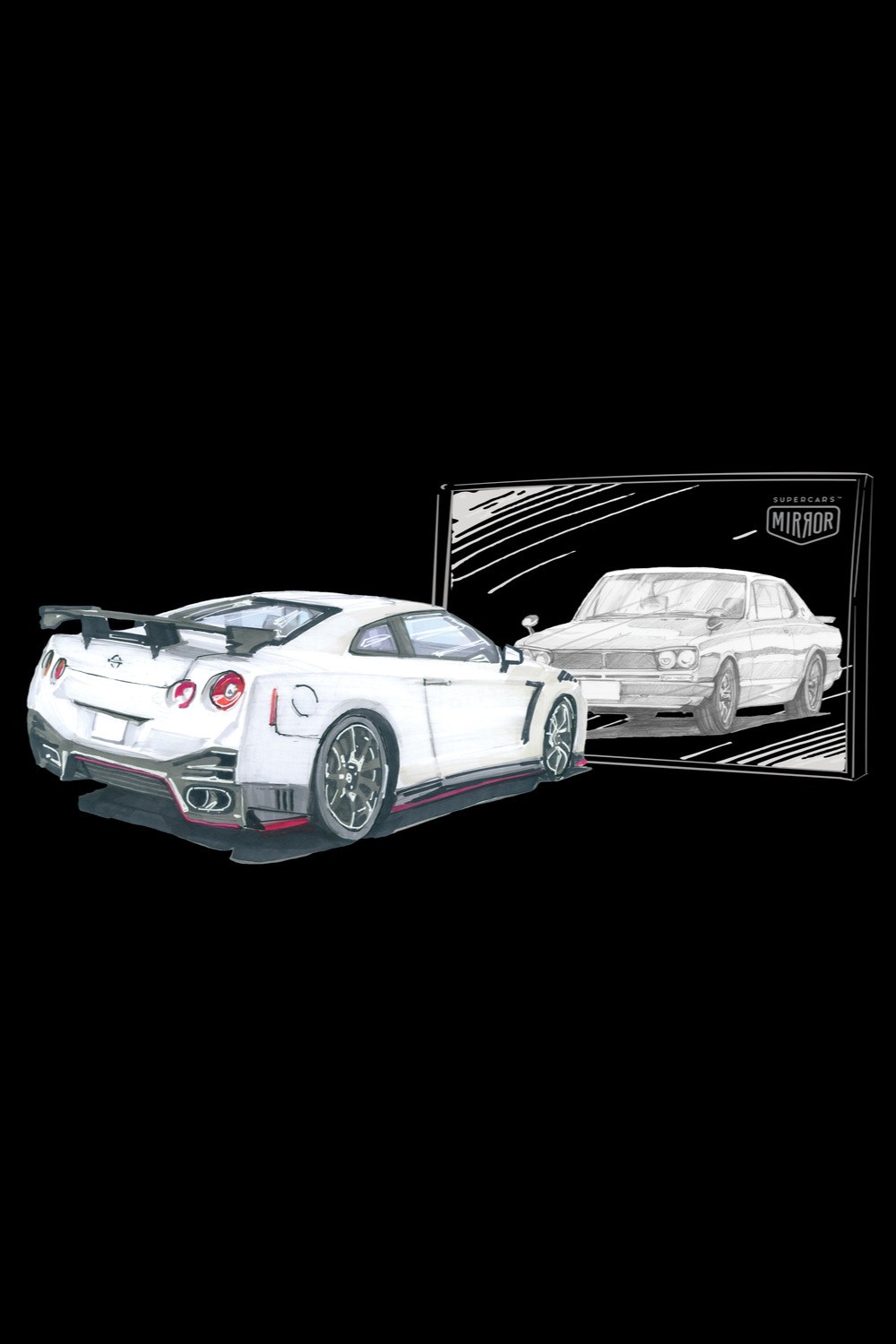 Nissan GT-R White